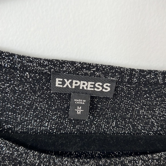 EXPRESS Glitter Body-con Dress - Picture 4 of 5